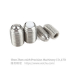VCN327-BM Stainless Steel Threaded Type Roller Ball with Spring