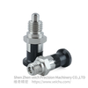 VCN215-CN-Stainless Steel Aluminum Knob Hand-Retractable Plungers