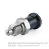 VCN215-BN-Stainless Steel Aluminum Knob Hand-Retractable Plungers