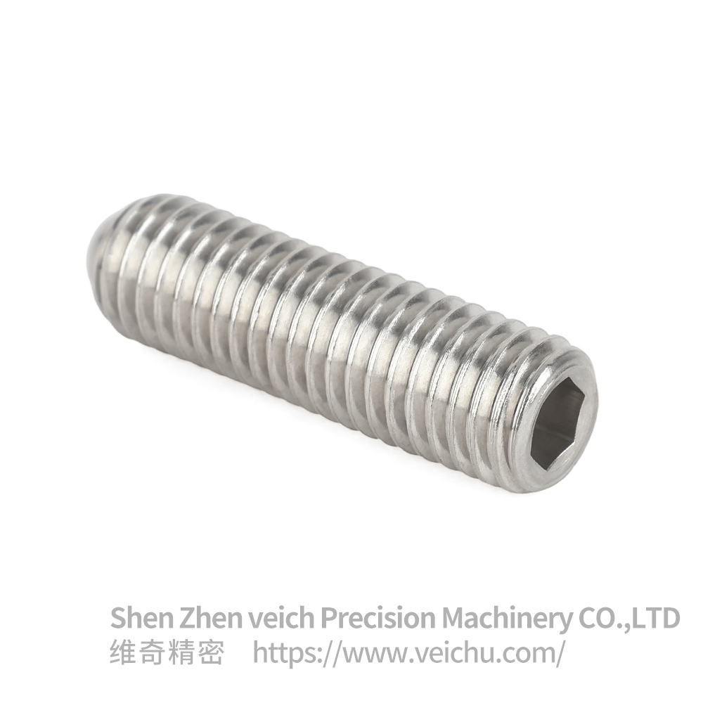 VCN419-SS Stainless Steel Threaded Type Ball Head Plunger