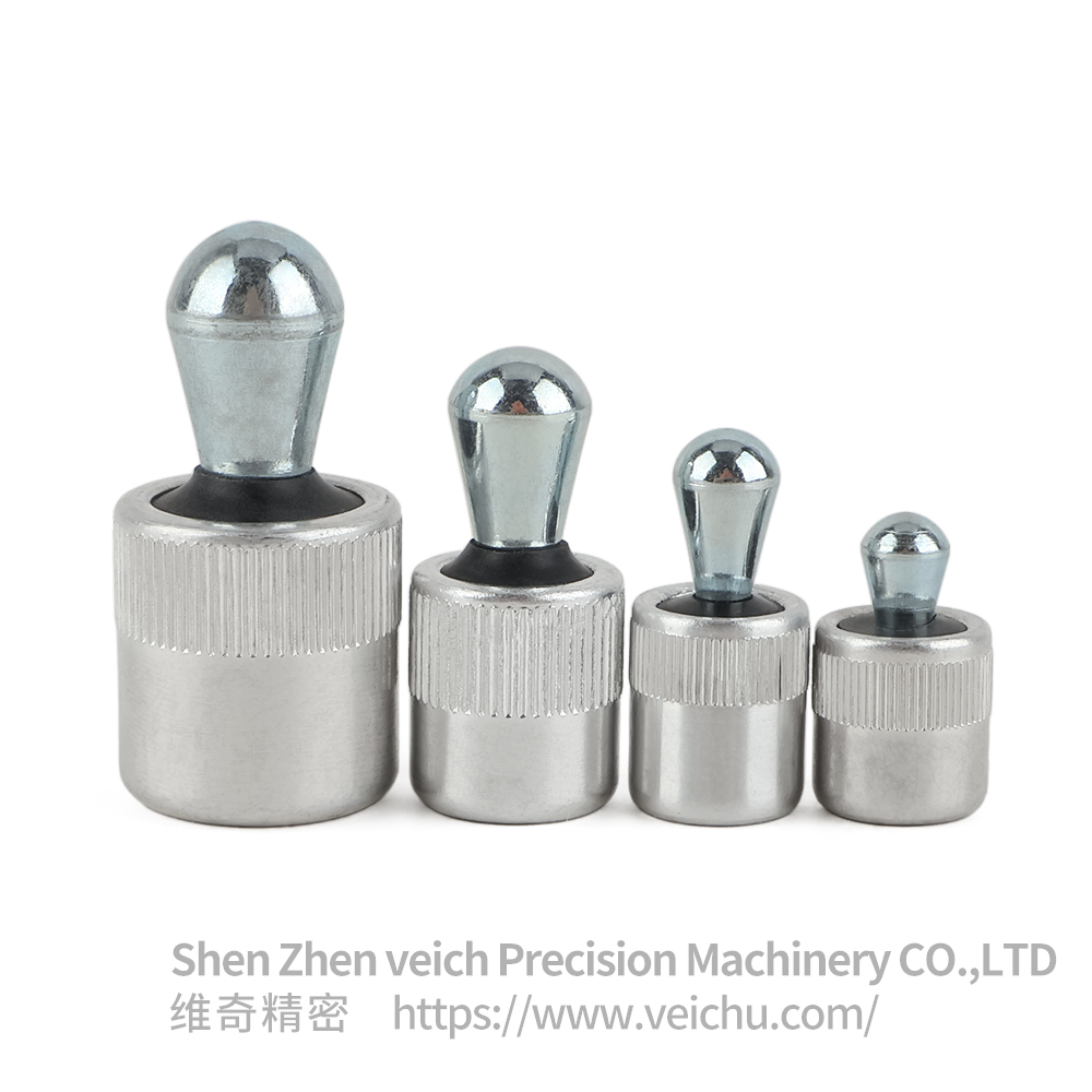 VCN523-B Aluminum Side Locating Pin With Dust-proof Ring