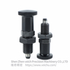 VCN210-BK-Tapered Pin Carbon Steel Aluminum Knob Return Type Indexing Plunger