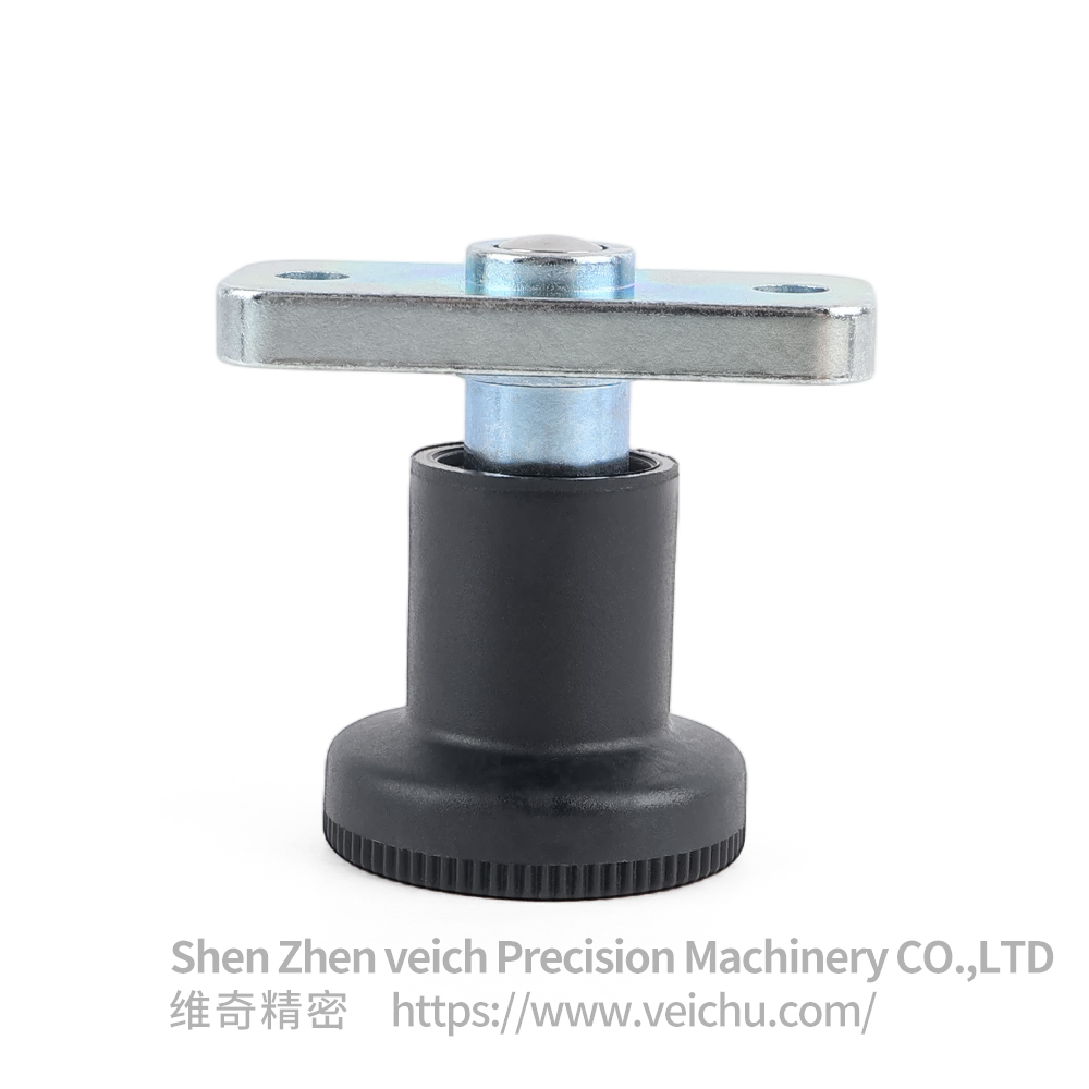 VCN232-CN Rest position Stainless Steel Spring Loaded Plunger with Flange