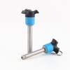 VCN120 Blue Handle Push Button Safety Ball Lock Pin