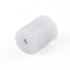 VCN410 White POM Ball Plunger - Press Fit,Flange