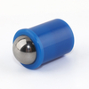 VCN410-NPS POM Ball Plunger - Press Fit,Flange