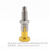 VCN217-CNK Gold Knob Stainless Steel Indexing Plungers