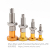VCN217-BNK-Gold Stainless Steel Return Type Hand-Retractable Plungers