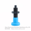 VCN219-BK-Blue Handle Indexing Spring Plunger