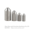 VCN327-BM Stainless Steel Threaded Type Roller Ball with Spring