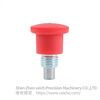 VCN218-B/MB Red Handle Carbon Steel Mini Spring Detent Plungers