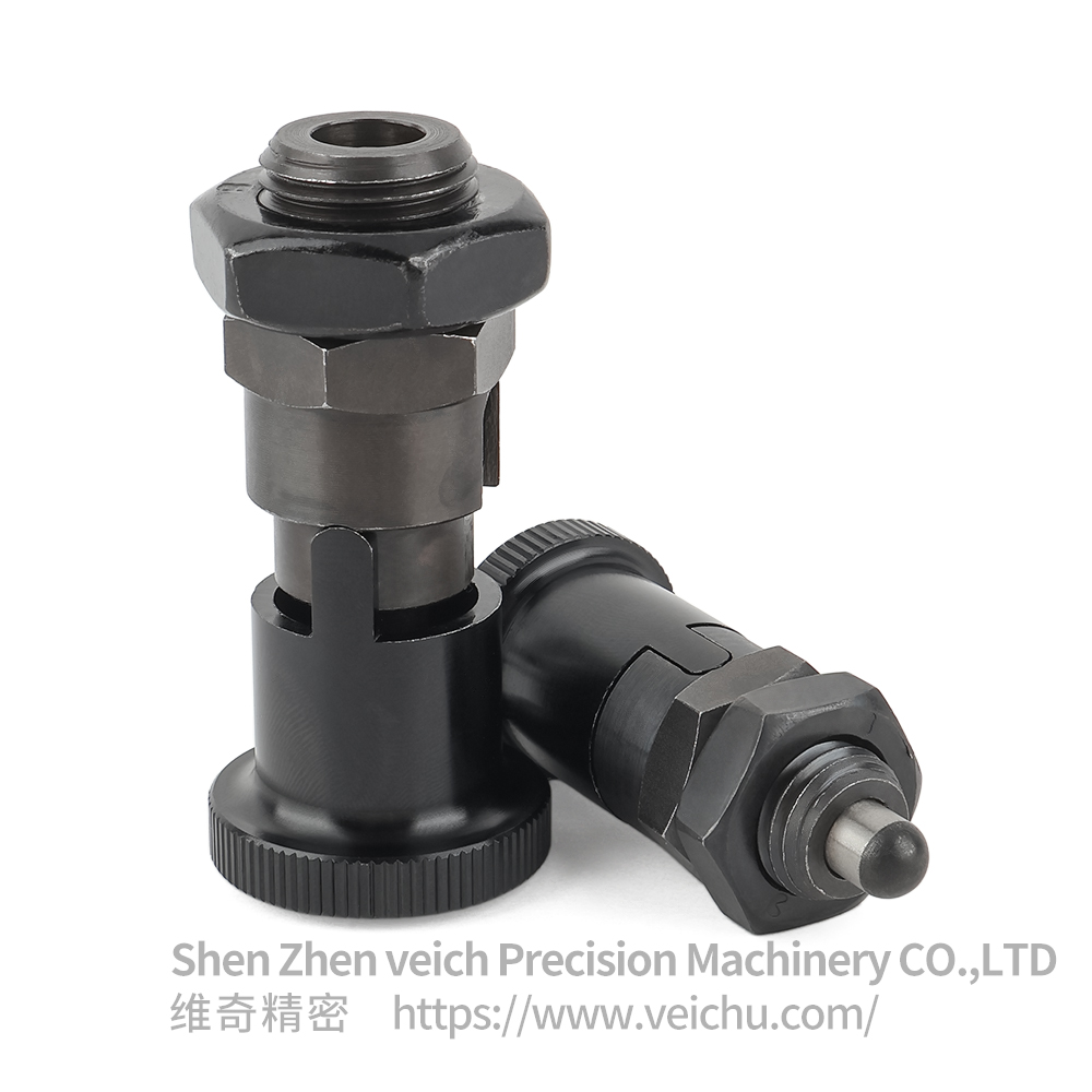 VCN214-CK-Carbon Steel Rest Position Dowel Spring Loaded Plunger