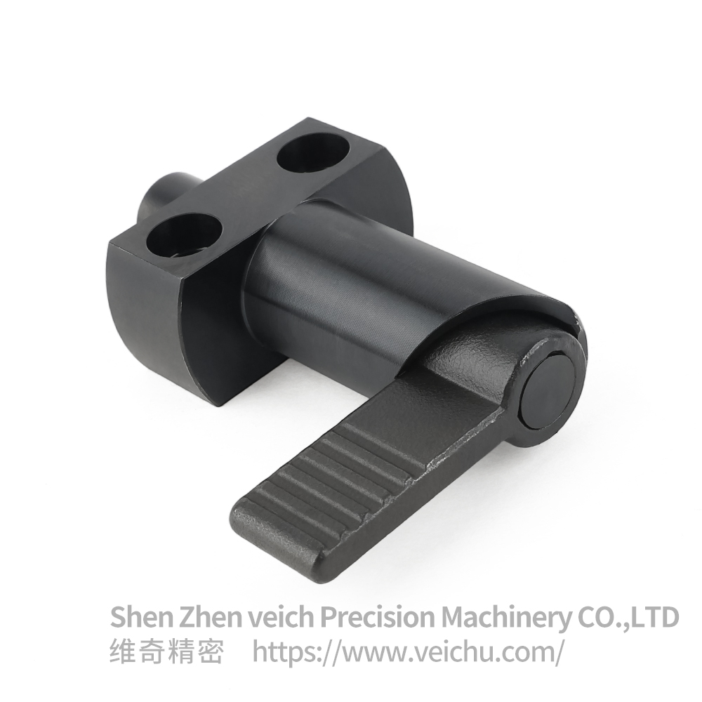 VCN226.1-A Carbon Steel L Type Handle Indexing Plunger with Flange