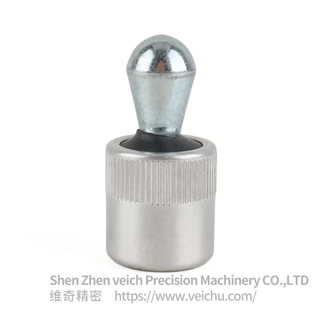 VCN523-B Aluminum Side Locating Pin With Dust-proof Ring
