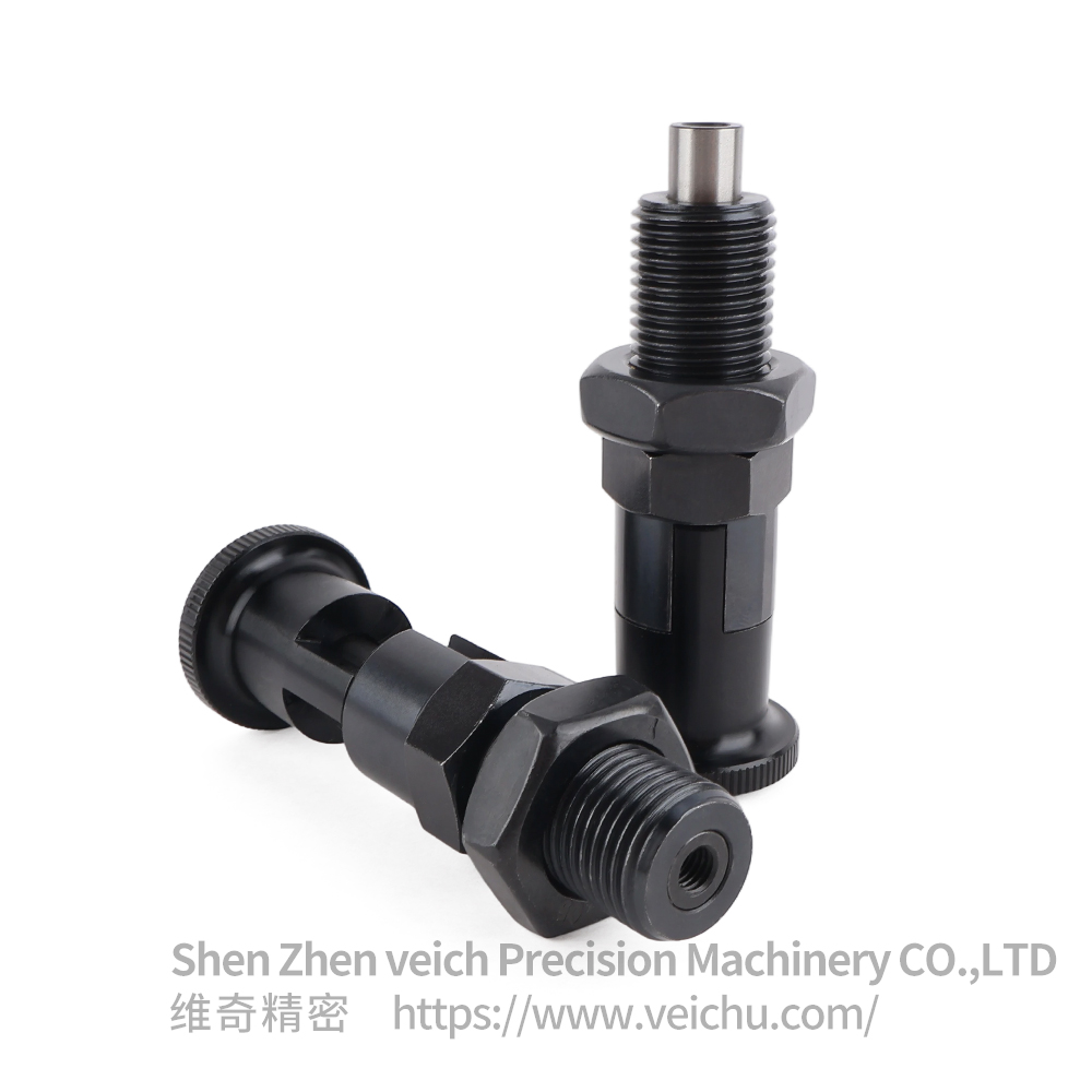 VCN211-CK Carbon Steel Rest Position Type Aluminum Knob Indexing Plunger
