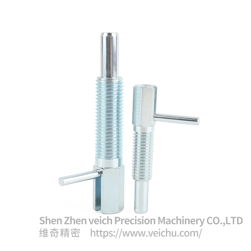 VCN233-C Carbon Steel L-handle Type Indexing plunger