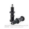 VCN212-BK Carbon Steel Aluminum Knob Return Type Indexing Plunger