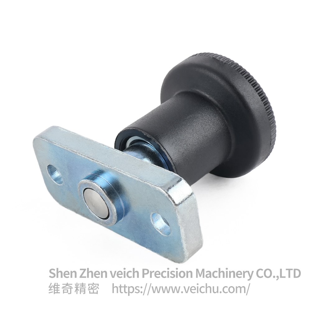 VCN232-CN Rest position Stainless Steel Spring Loaded Plunger with Flange