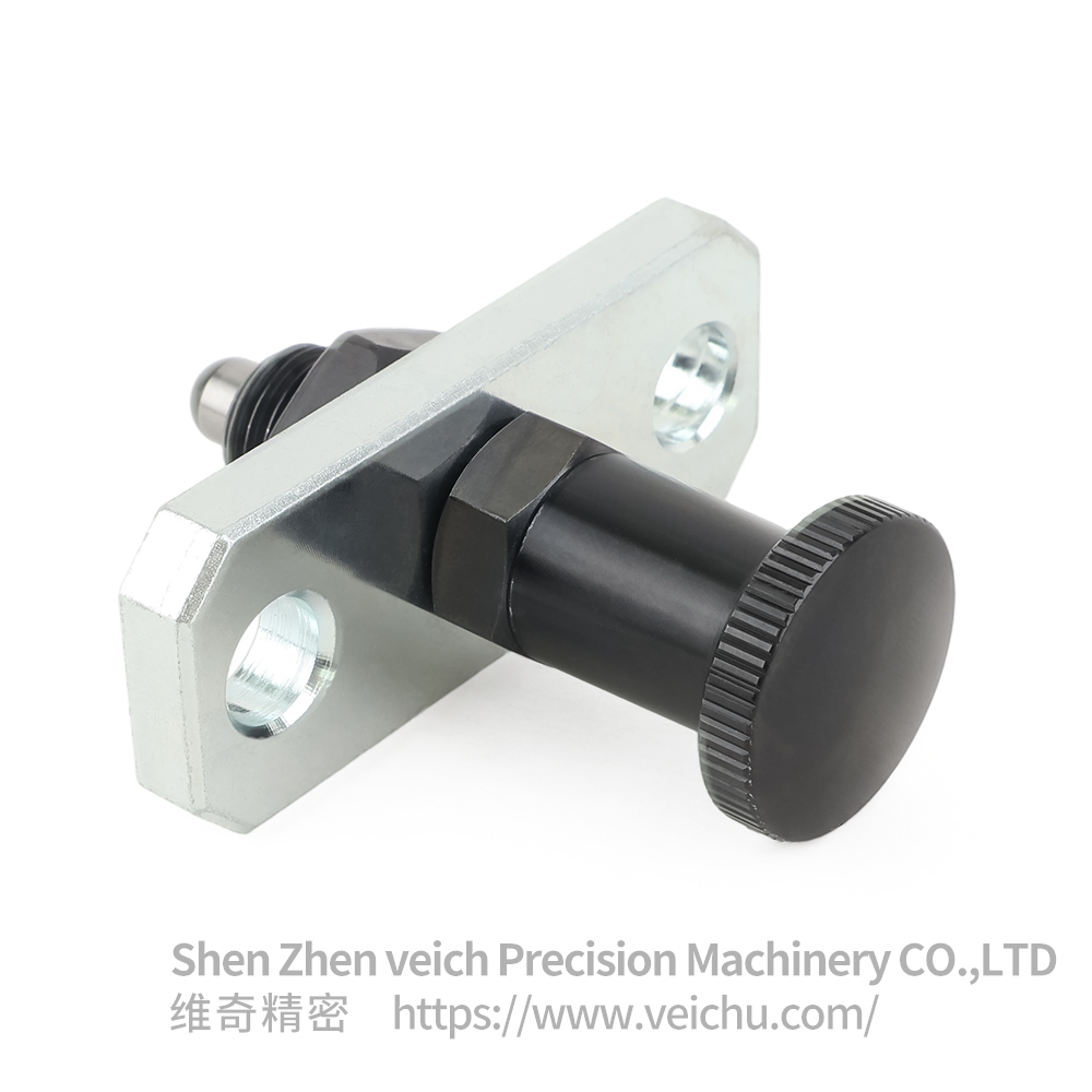 VCN242-BK Carbon Steel ReturnType Indexing Spring with Flange