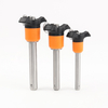 VCN120 Push Button Type Orange Knob Quick Release Pin