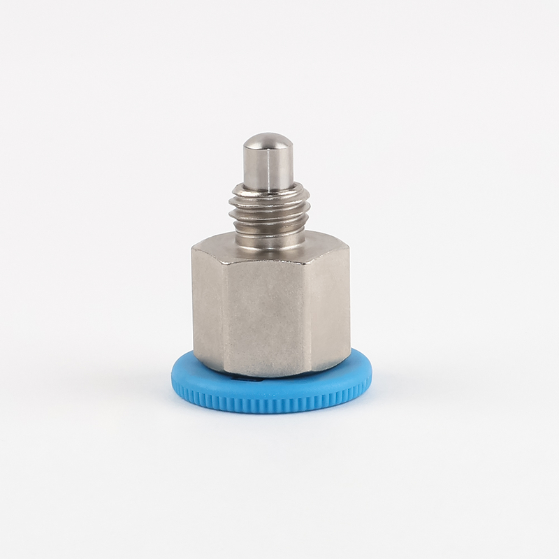 VCN213 Blue Conpacted Indexing Plunger - Nickel Plating