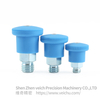 VCN218-C/MC Blue Handle Carbon Steel Self-locking Type Spring Plungers
