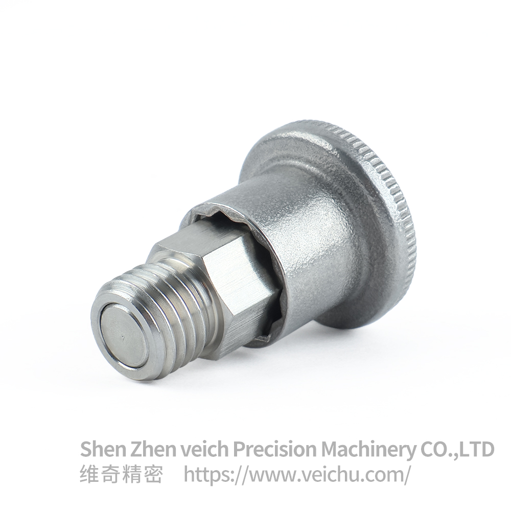 VCN218-CS /MCS All Stainless Stee Mini Hand-Retractable Plungers