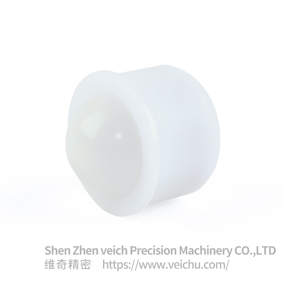 VCN321 POM Product Introduction: This product features a roller ball constructed entirely from high-performance POM (Polyoxymethylene) engineering plastic. Designed as a monolithic polymer component, 
