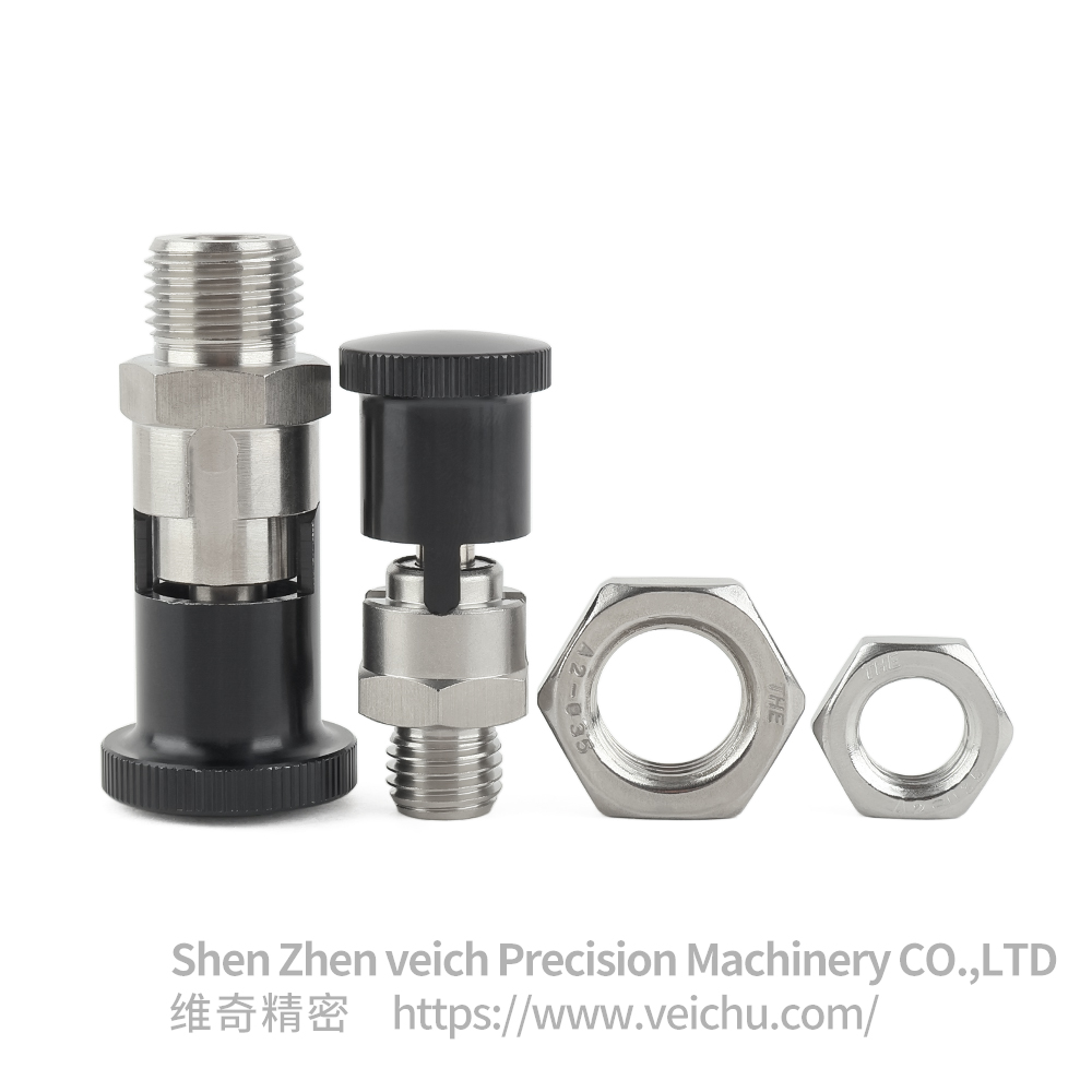 VCN214-CNK-Stainless Steel Rest Position Indexing Plungers