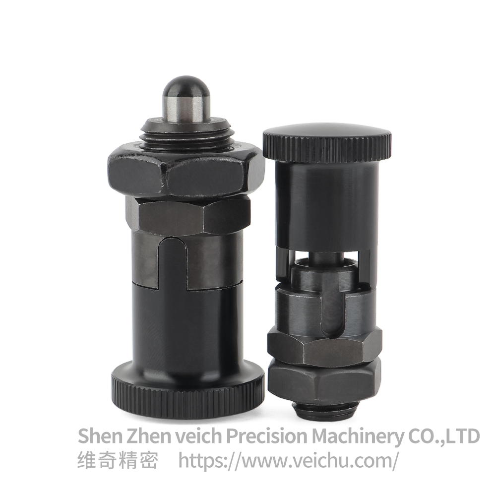 VCN214-CK-Carbon Steel Rest Position Dowel Spring Loaded Plunger