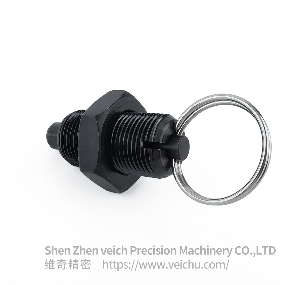 VCN236-LK Carbon Steel Pull Ring Spring-Loaded Positioning Pins