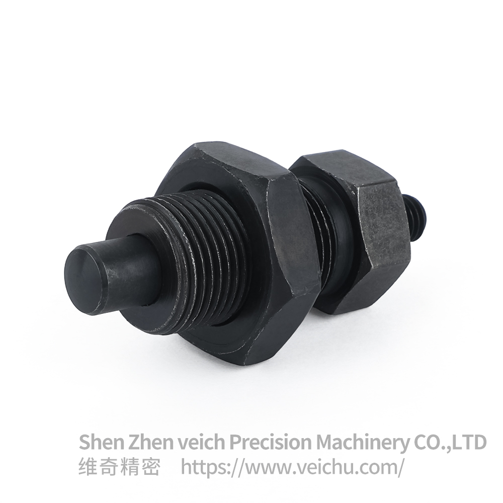 VCN223-GK- Carbon Steel Dowel Spring Loaded Plunger No Knob