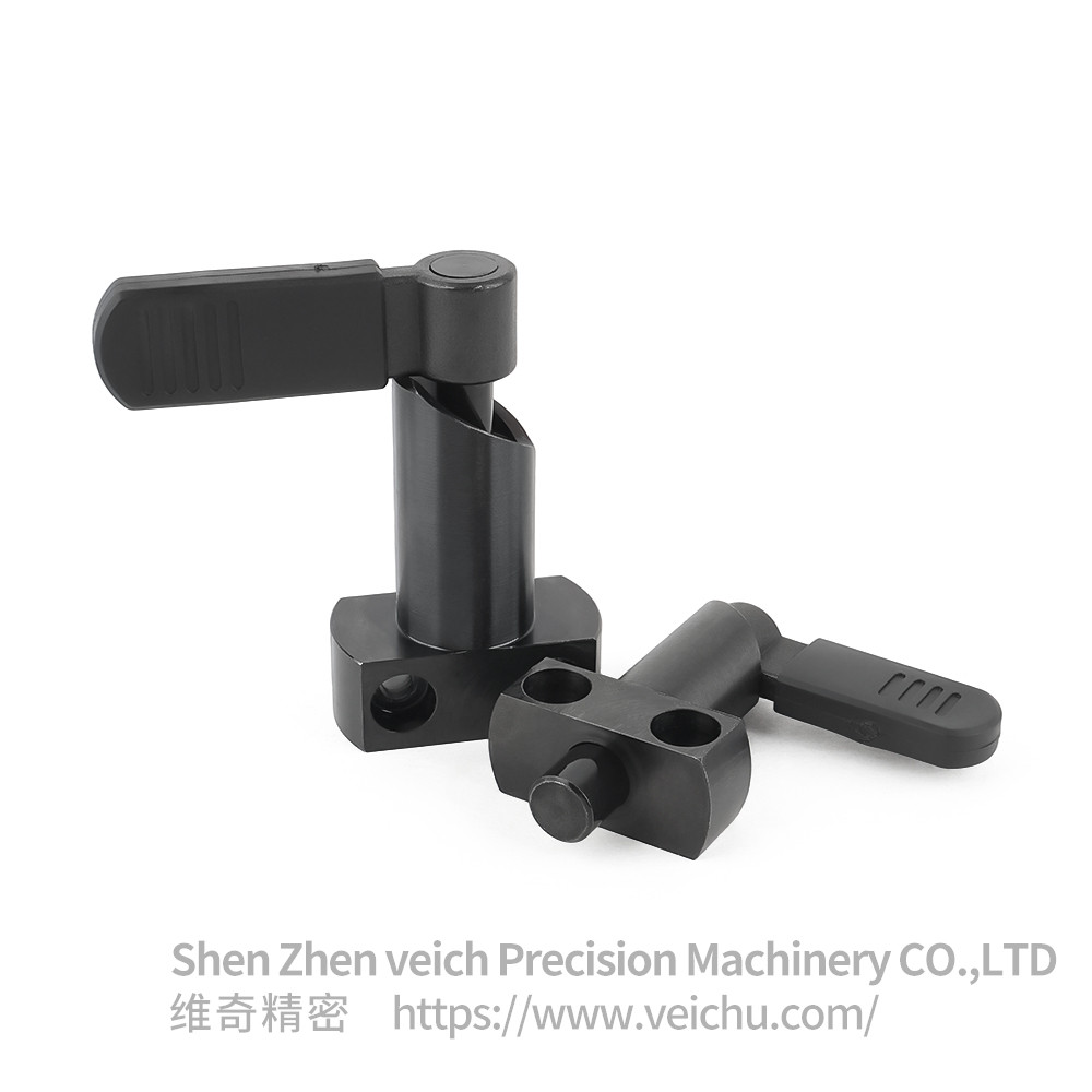 VCN226.1-B Carbon Steel L Type Handle Indexing Plunger with Lever Cap