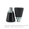 VCN521 Precision Aluminum Spring Plunger, Conical Handle Design