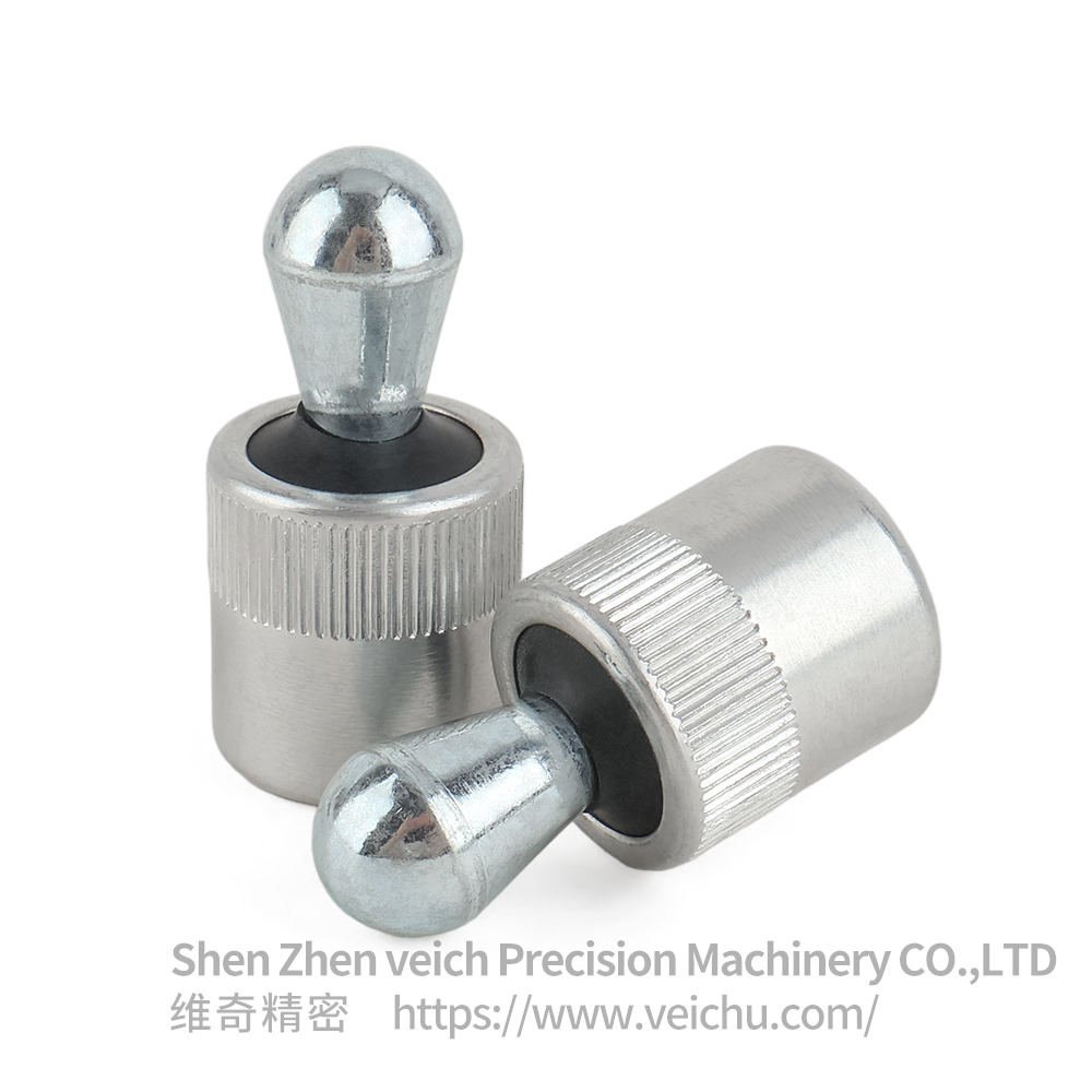 VCN523-B Aluminum Side Locating Pin With Dust-proof Ring
