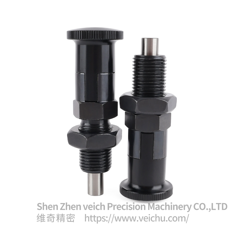 VCN211-CK Carbon Steel Rest Position Type Aluminum Knob Indexing Plunger