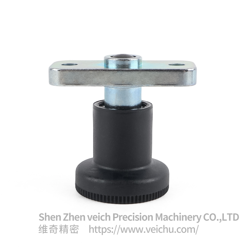 VCN232-C Rest position Carbon Steel Spring Loaded Plunger with Flange