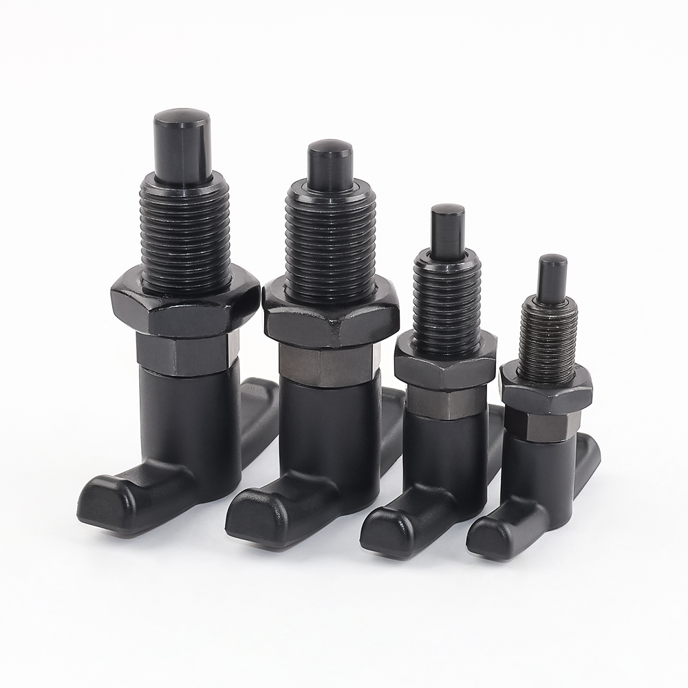 VCN250-BK Return Type Carbon Steel T Handle Indexing Plunger