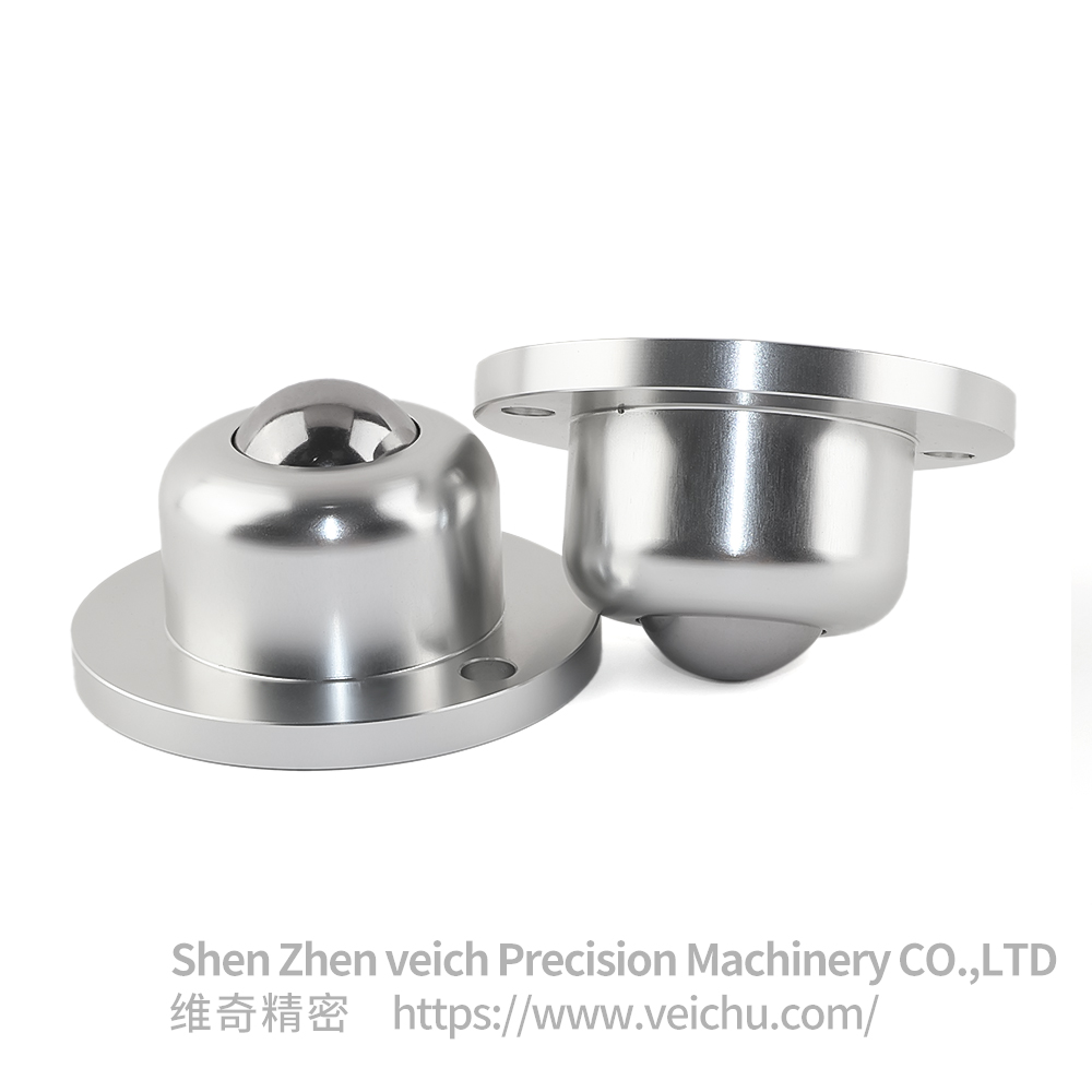 VCN338 Carbon Steel Conveyor Ball Rollers with Flange