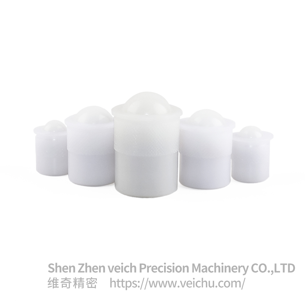VCN330 POM Ball Plunger with Spring And Knurling