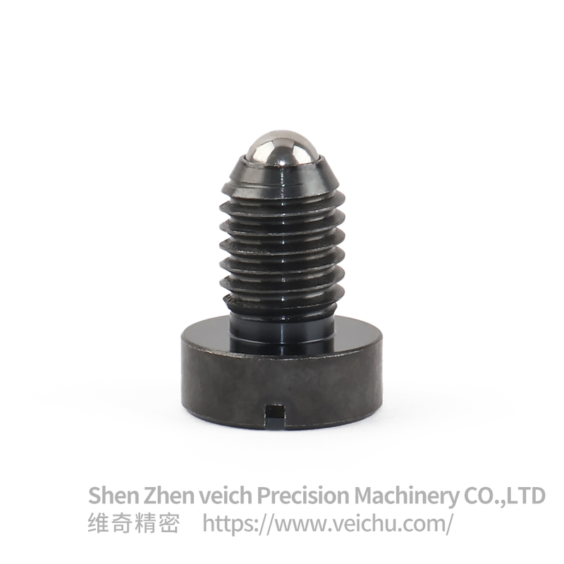 VCN417-ST Carbon Steel Ball Plunger with Single Slot