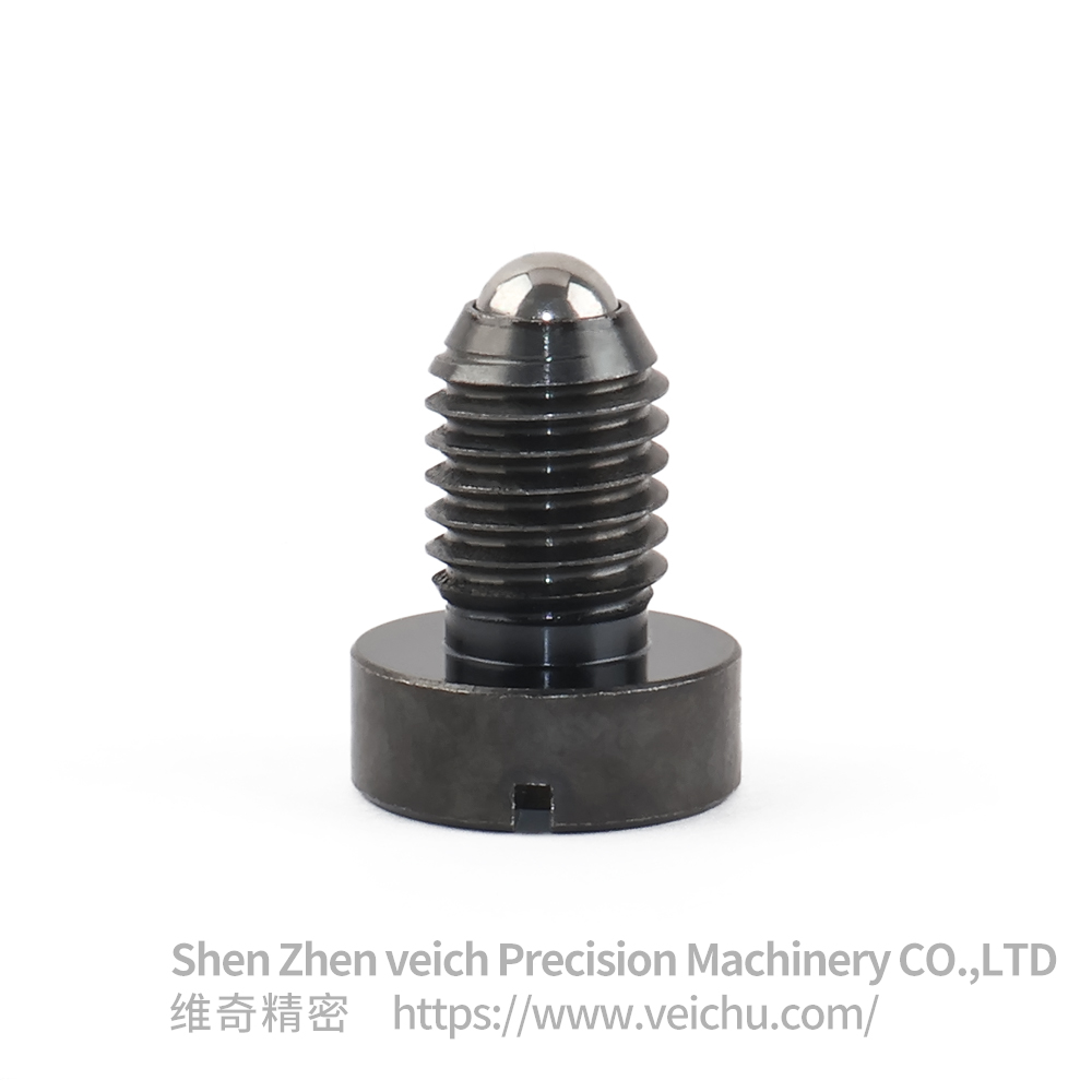 VCN417-ST Carbon Steel Ball Plunger with Single Slot