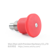 VCN218-BN /MBN Red Handle Stainless Steel Self-locking Type Spring Plungers