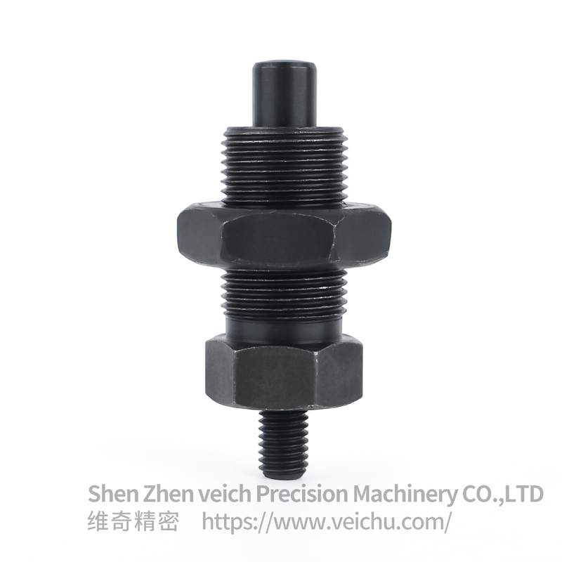 VCN223-GK- Carbon Steel Dowel Spring Loaded Plunger No Knob