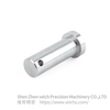 Cylindrical Flat-head Stainless Steel Custom Pins with Holes