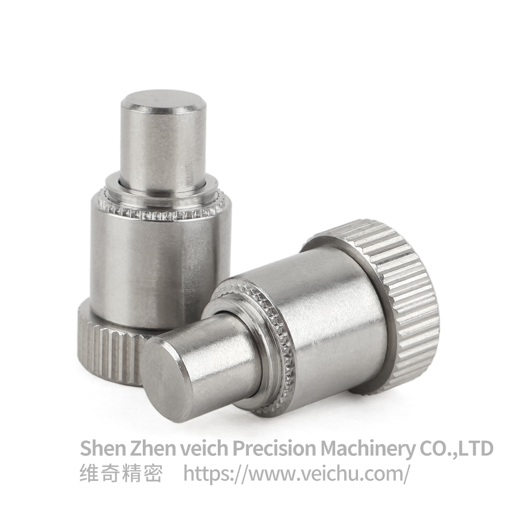 VCN522-SS Stainless Steel Return Type Mini Spring Plunger