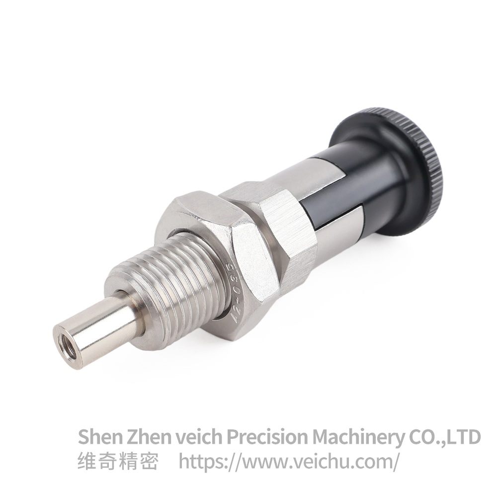 VCN211-CNK Rest Position Type Stainless Steel Aluminum Knob Hand-Retractable Plungers