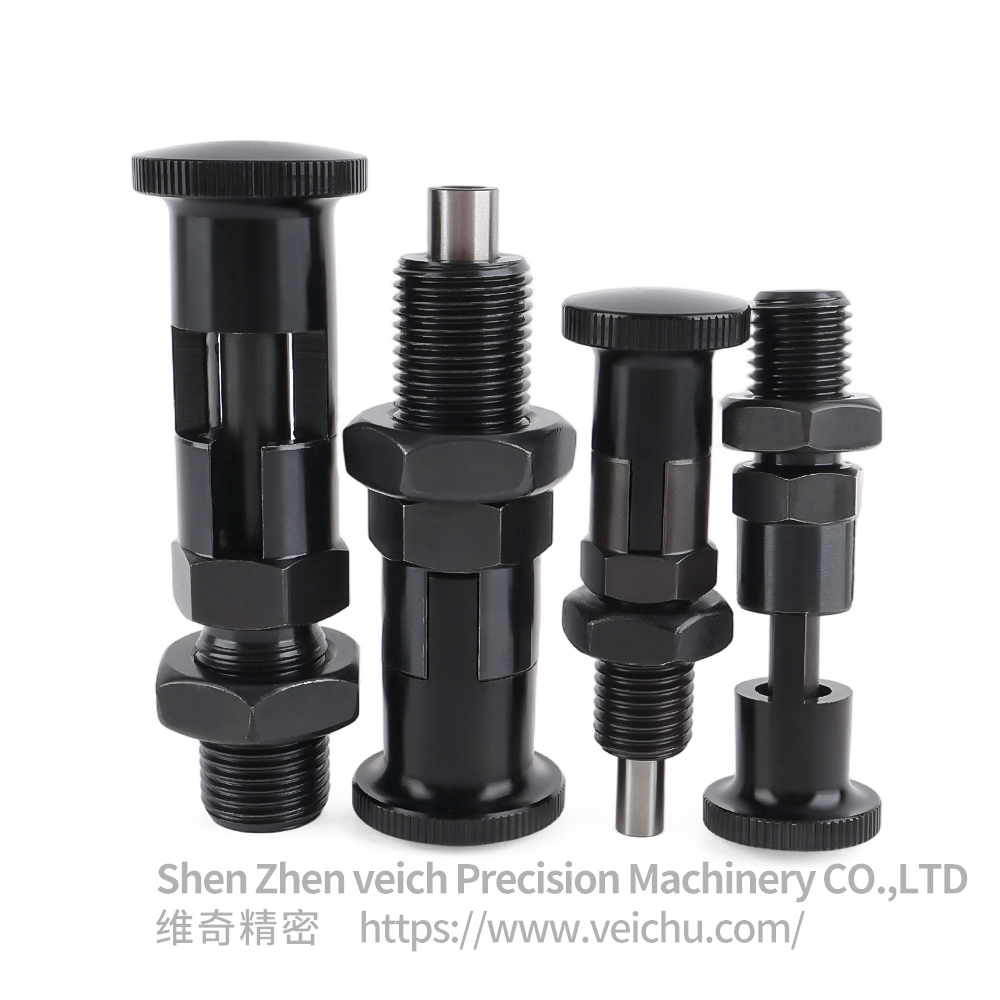 VCN211-CK Carbon Steel Rest Position Type Aluminum Knob Indexing Plunger