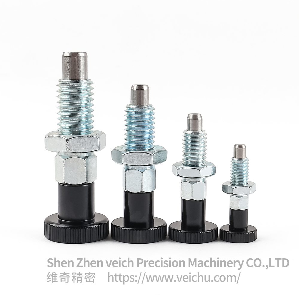 VCN217-BK Carbob Steel Return Type Spring Plungers