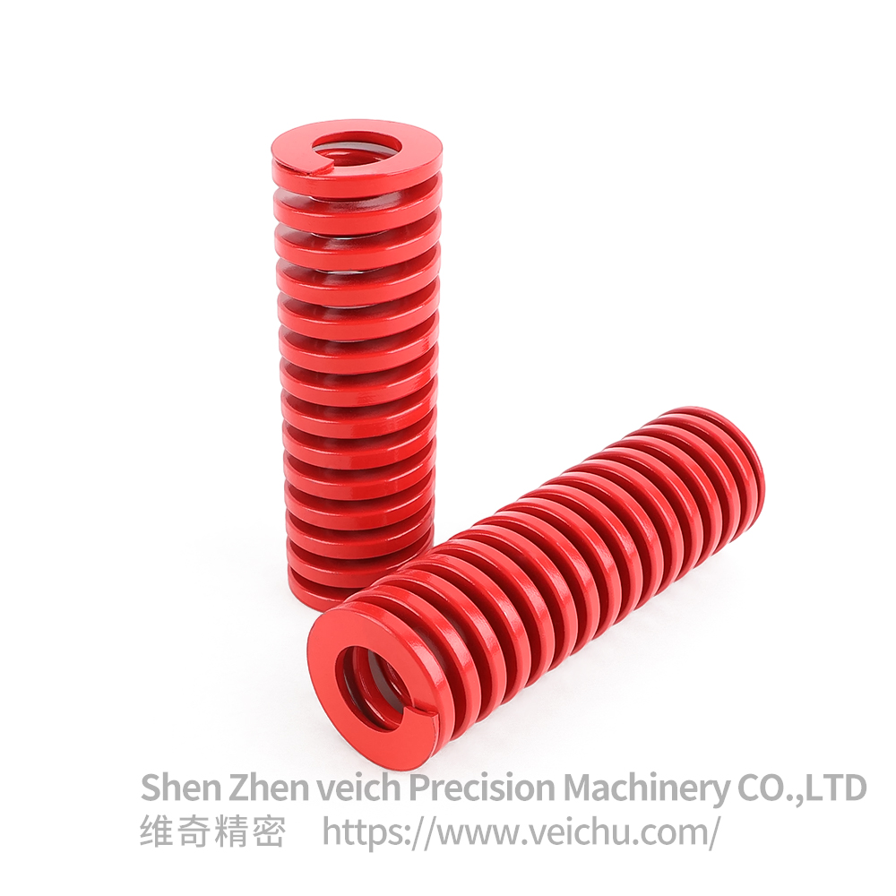 TM-Medium Load Red Alloy Steel Die Spring